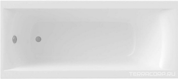 Ванна 1800x800xh455мм, без панели, слива-перелива, ножки в компл., литой мрамор цв.белый глянец., Нью-форм ZZ Астра-Форм нейт Ванна Нью-форм 1800х800