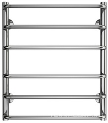 Полотенцесушитель водяной 500х600, 6 секций, подключ.нижнее+диагональное, цв.хром ZZ
