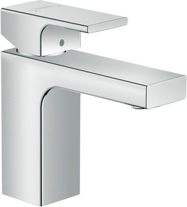 Смеситель для раковины, 100, с д/к, (цв.хром),  Hansgrohe Vernis Shape 71561000