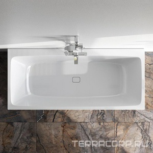 Ванна акриловая  180x80 см, без каркаса и слива-перелива AMPM FUNC W84A-180-080W-A