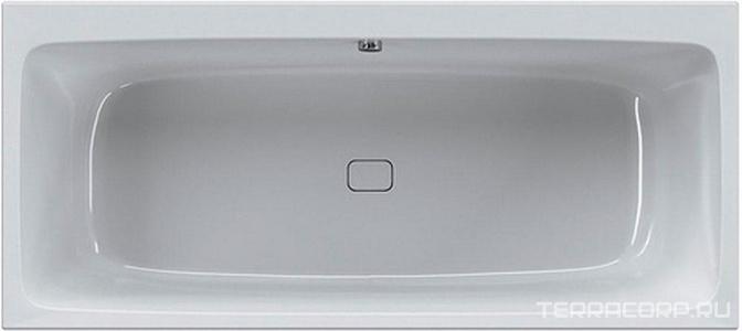 Ванна акриловая  180x80 см, без каркаса и слива-перелива AMPM FUNC W84A-180-080W-A