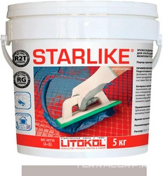 Затирка Starlike SILVER C.220 св.серый 5 кг. ZZ