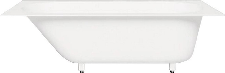 Ванна 178х80хh60cм, литой камень Solid Surface цв.белый матовый, литые ножки,  LOFO LOFO UM12322