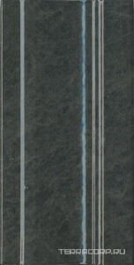 Керамическая плитка Kerama Marazzi Стемма Плинтус  зеленый темный 20x10 Зеленый 