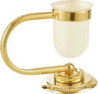Стакан Boheme Murano 10911-G, для зубных щеток настольный, цвет золото ZZ Boheme Универсал 10911-G