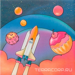 Декор Космос 6 ZZ 20х20
