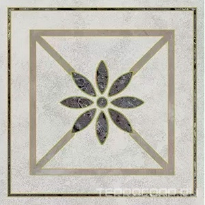 Керамогранит Kerama Marazzi Серенада Вставка  2 лаппатированный обрезной 7,2x7,2 Комбинированный 