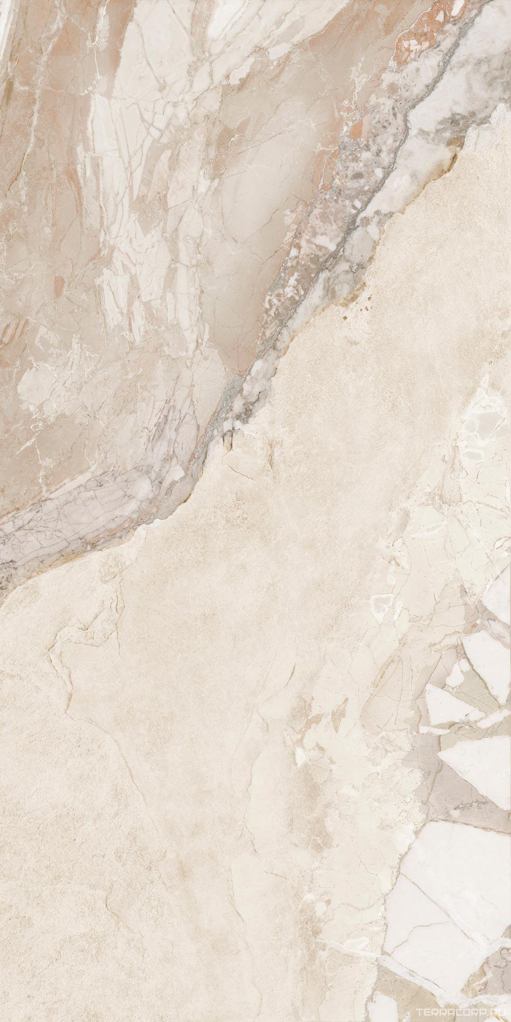 Керамогранит Bottega Blend almond Honed 60x120 Белый, фото 3
