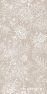 Керамическая плитка Kerama Marazzi Таделакт Декор  серый светлый матовый обрезной 60x119,5x0,9 Светло-серый 