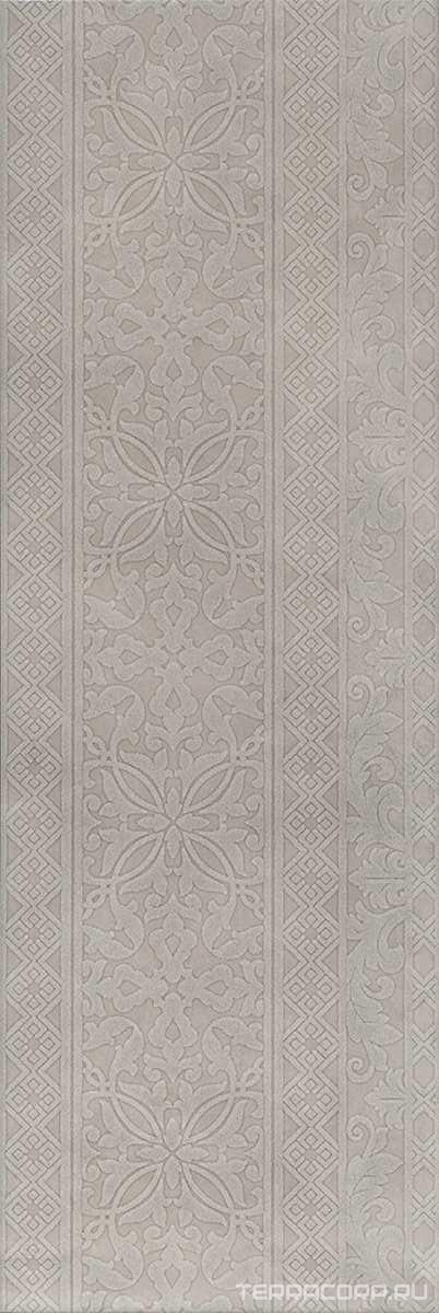 Керамическая плитка Kerama Marazzi Каталунья Декор 88R серый обрезнойXX30x89,5 Серый, фото 3