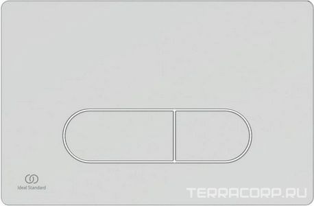 Клавиша двойного смыва, (цв.хром),  ZZ Ideal Standard Prosys Oleas R0116AA