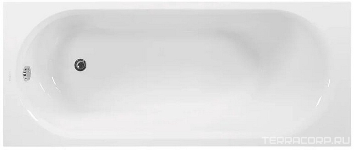 Ванна прямоугольная 175x70xh45см, без панели и каркаса, (акрил цв.белый), Kasandra ZZ Vagnerplast kasandra VPBA175KAS2X-04