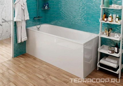 Ванна прямоугольная 175x70xh45см, без панели и каркаса, (акрил цв.белый), Kasandra ZZ Vagnerplast kasandra VPBA175KAS2X-04