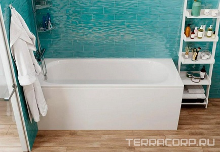 Ванна прямоугольная 175x70xh45см, без панели и каркаса, (акрил цв.белый), Kasandra ZZ Vagnerplast kasandra VPBA175KAS2X-04