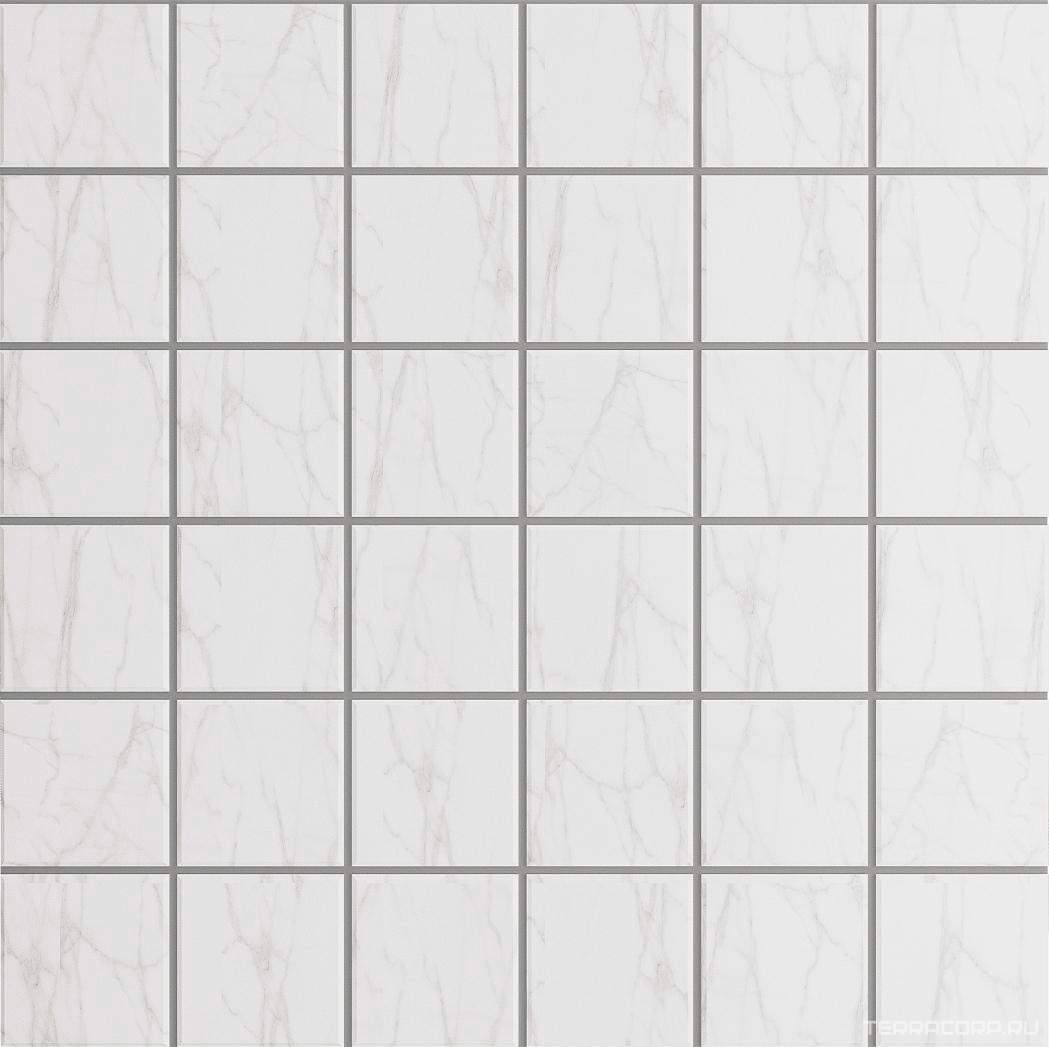 Мозаика Ametis Supreme Мозаика SM02 (5x5) 30x30x10 непол./полир. Бежевый, фото 3