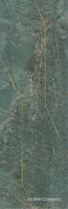 Керамическая плитка Kerama Marazzi Эвора Декор  зеленый глянцевый обрезной 30х89,5 Зеленый 