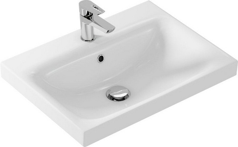 Раковина мебельня/подвесная MODUO 60, цв. белый, ZZ Cersanit Moduo S-UM-MOD60/1 (S-UM-MOD60/1)