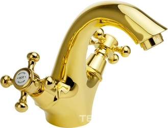 Смеситель для раковины, (цв.золото), Lady XX