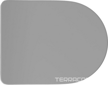 Сиденье для унитаза, с микролифтом, (цв.серый матовый), Ovo / Cone ZZ Aqueduto Универсал OVO/CON0430