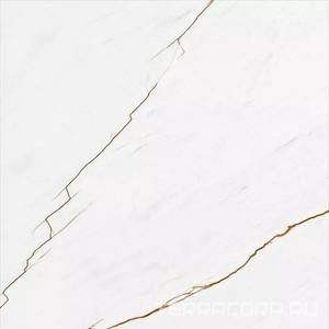 Керамогранит Idalgo Граните Сиена  белый LLR легкое лапат.60x60 Белый 