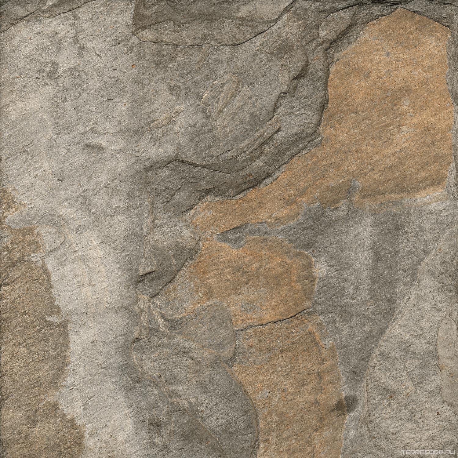 Керамогранит Alpas 2 CM Outdoor Copper Slate 2 cm 60x60 Комбинированный, фото 5