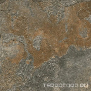 Керамогранит Alpas 2 CM Outdoor Copper Slate 2 cm 60x60 Комбинированный 