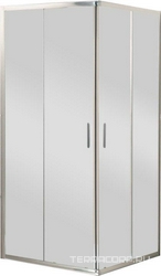 Душевой уголок 850х850хh1950мм, квадрат, (стекло прозрачн.5/4мм, фурн.цв.хром), Uno-195 ZZ