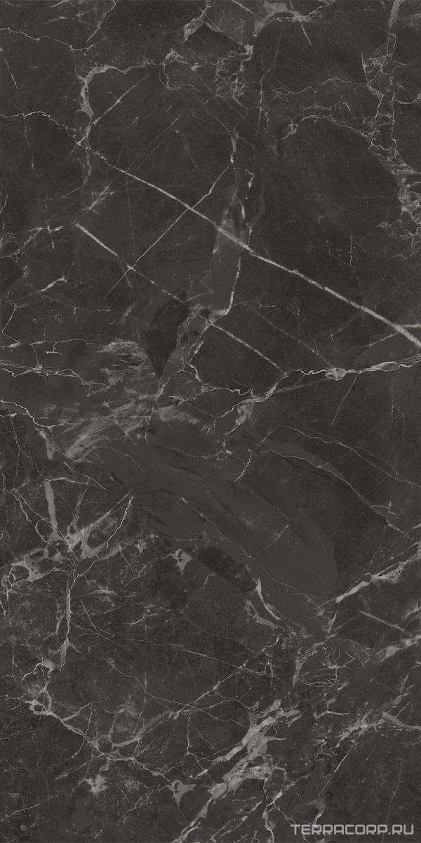 Керамическая плитка Kerama Marazzi Коррер чёрный глянцевый обрезной 30x60 Черный, фото 7
