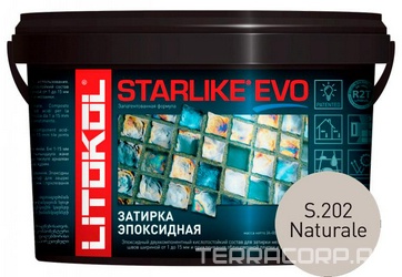 Затирка Starlike EVO NATURALE S.202  2,5 кг. ZZ