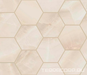 Мозаика Sant Agostino Akoya Maxi Glass  Ivory Kry 30x34.5 Бежевый 
