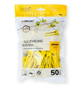 Укладка плитки Клин + СВП (50 шт) 3dsvp 3D 