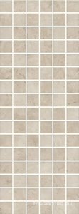 Керамическая плитка Kerama Marazzi Монсанту Декор  мозаичный бежевый светлый глянцевый 15х40 Бежевый 