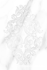 Керамическая плитка Unitile Сапфир  св декор 01 20x30 Белый 