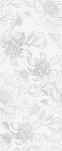 Керамическая плитка Gracia ceramica Blum  white decor 01 25x60 Белый 