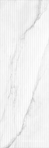 Керамическая плитка Gracia ceramica Hokku Marble glossy white wall 02 30х90 Белый 