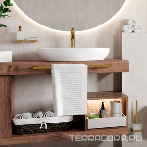 Смеситель для раковины Wasserkraft  7103H, глянц. золото ZZ Wasserkraft Sauer 7103H