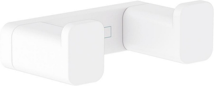Крючок двойной (цв.матовый белый),  Hansgrohe AddStoris 41755700