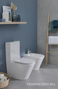 Биде напольное RODIN+ , цв белый, ZZ Jacob Delafon Rodin EBJ0002-00