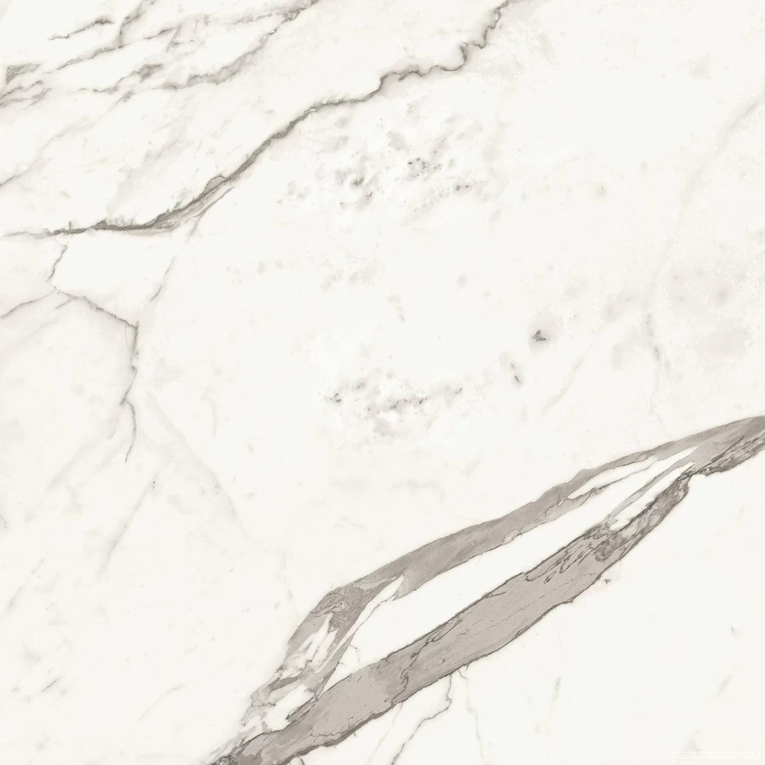 Керамогранит Atlas Concorde Italy Marvel Shine Marvel Statuario Supremo Lappato 75x75 XX Белый, фото 4