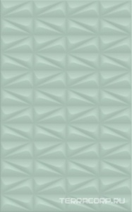 Керамическая плитка Gracia ceramica Конфетти  зел низ 02 25x40 Зеленый 