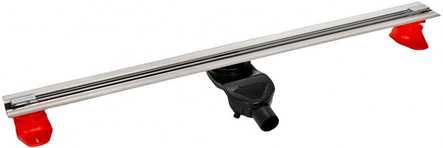 Душевой трап Berges WasserhausSUPER Slim 1000 мм, цвет матовый хром ZZ