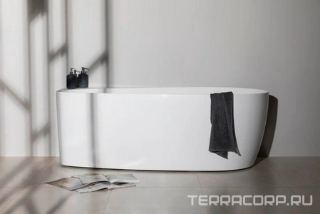 Ванна 1700x800хh580мм, отдельностоящая, интегрированный слив-перелив, д/к цв.хром в компл., (акрил цв.белый),  2 ZZ Allen Brau Priority 2.31002.20