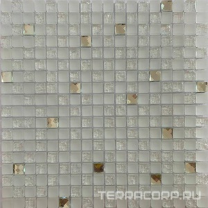 Мозаика Спектр-М Микс стекло Мозаика из стекла на сетке SK10-208 30x30 Комбинированный 