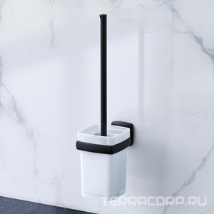 Ерш подвесной , ченый матовый/стекло, ZZ AMPM Gem A9033422