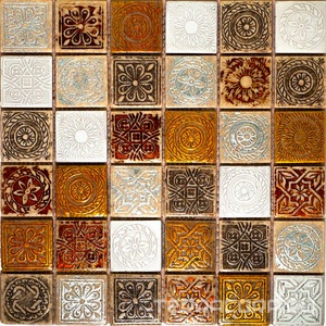 Мозаика Мастера Керамики Ceramic Мозаика KG4808  (чип 48x48) 30х30 Бежевый 