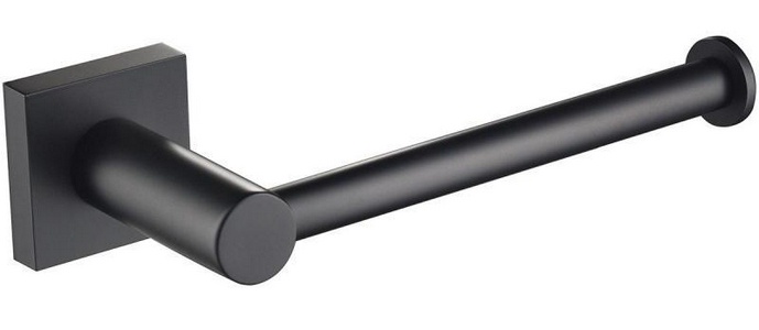 Держатель туалетной бумаги или полотенец Timo  14011/03 black, открытый 16.6x7.2x4.4 см, цв.черный матовый, ZZ Timo Selene 12035/03black