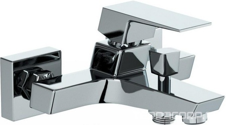 Смеситель для ванны без аксессуаров, цвет хром, Torre ZZ