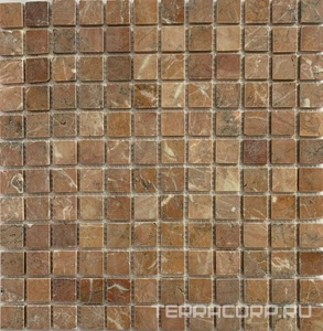 Мозаика Спектр-М Натуральный камень Мозаика из камня на сетке М20-360-23Т 30.5x30.5 Комбинированный 