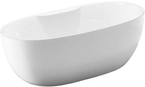 Ванна 1700х800хh580мм, пристенная, интегрир.слив перелив, д/к цв.хром в компл.,(акрил цв.белый), Vincea ZZ Vincea Ванны VBT-405B-1700