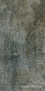 Керамогранит Pamesa Rusty Metal  Coal Luxglass 60x120 Rec. Черный 